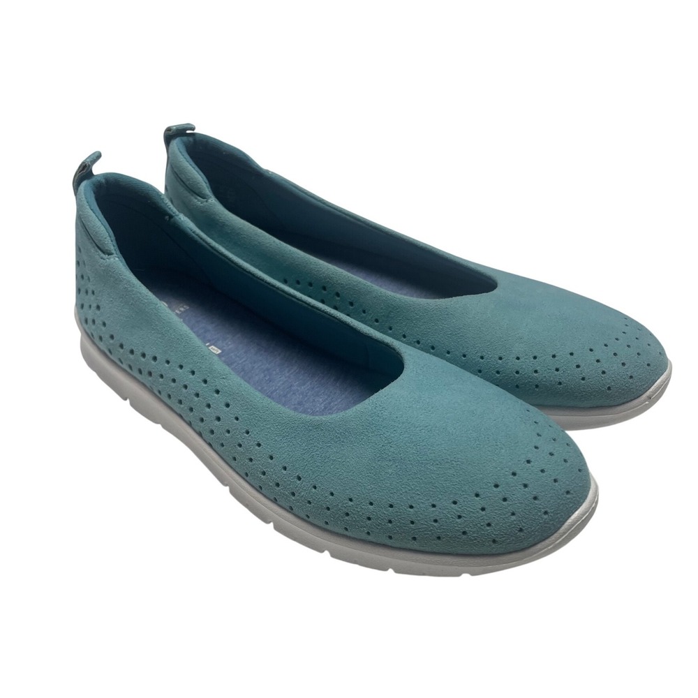 Clark's Cloudsteppers Allena Sea Flat Loafer Women's 9